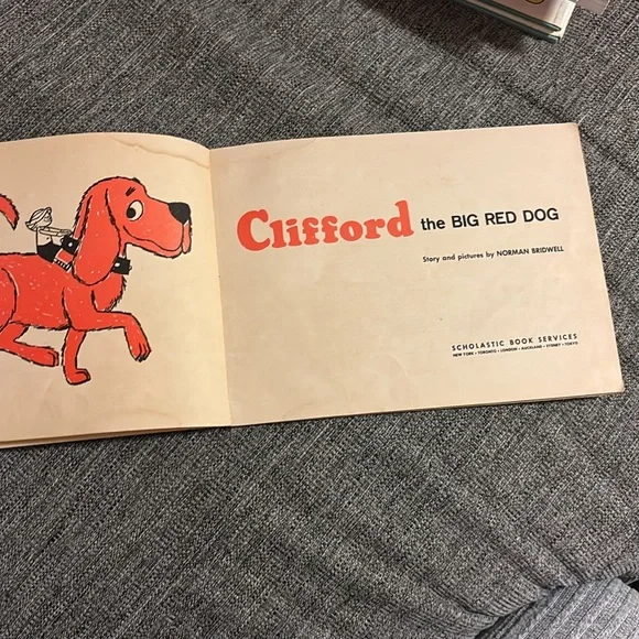 Clifford the Big Red Dog Book Vintage Copyright 1963   Birdwell FREE SHIPPING - Picture 6 of 10